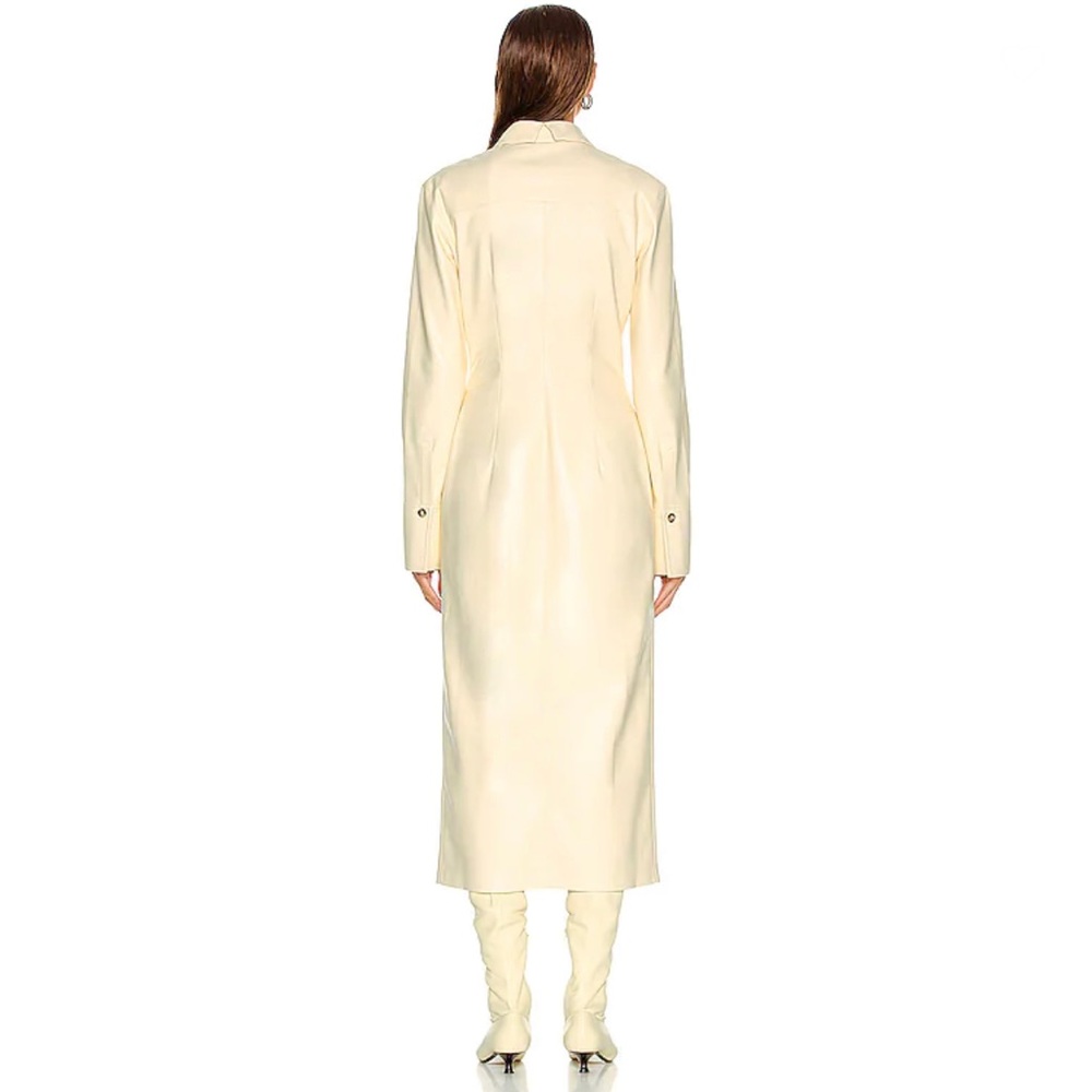 Nanushka Tegan Dress in Vanilla - Picture 3 of 14